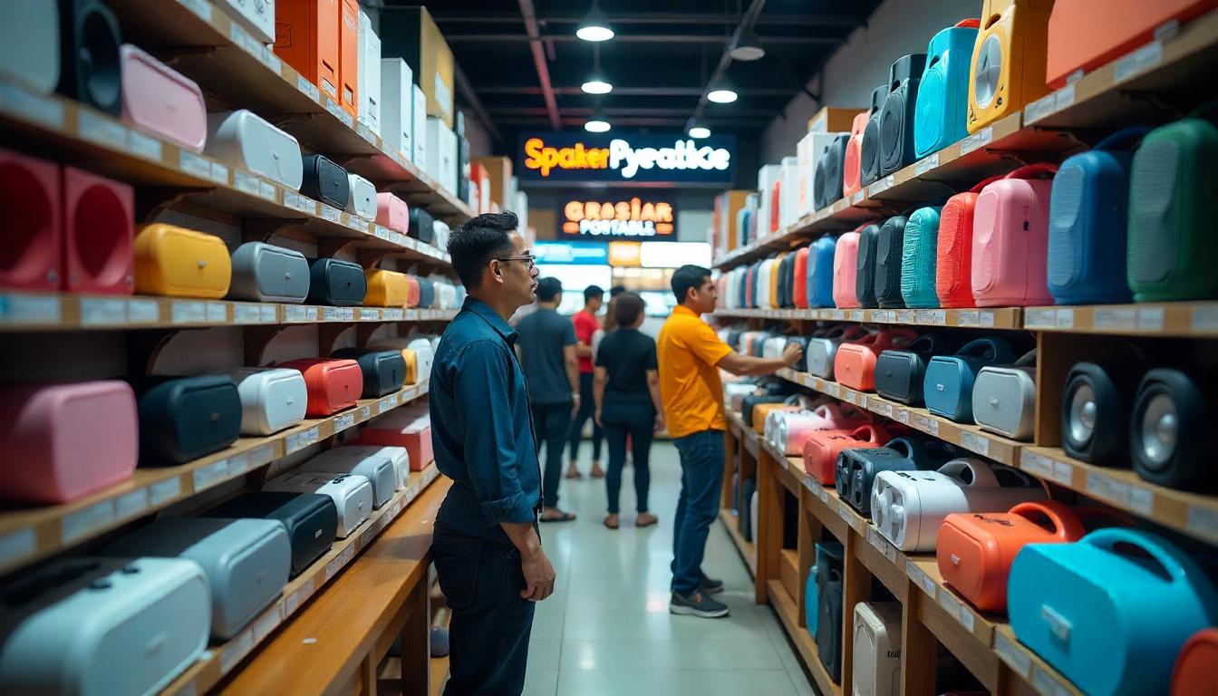 Keuntungan Membeli Speaker di Toko yang Disediakan oleh Distributor Grosir Speaker Portable adalah Harganya Lebih Murah dengan Pilihan Produk yang Sangat Lengkap