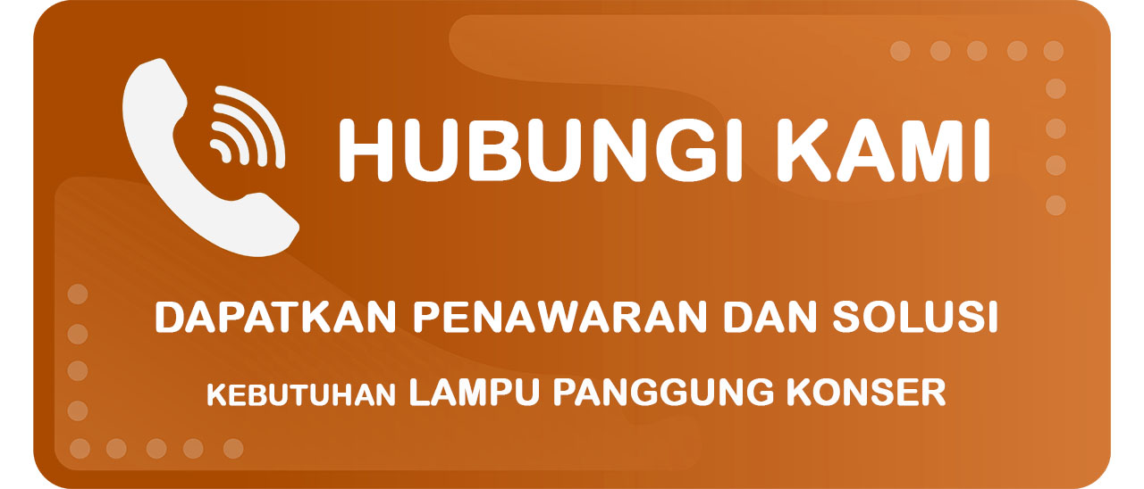 Tombol Kebutuhan Lampu Panggung Konser dengan Kualitas Terbaik dari UniPro Multi Perdana