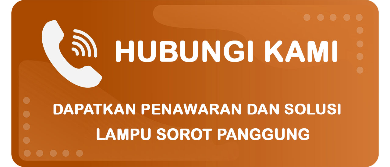 Tombol Menghubungi UniPro untuk Kebutuhan Lighting Sorot Panggung