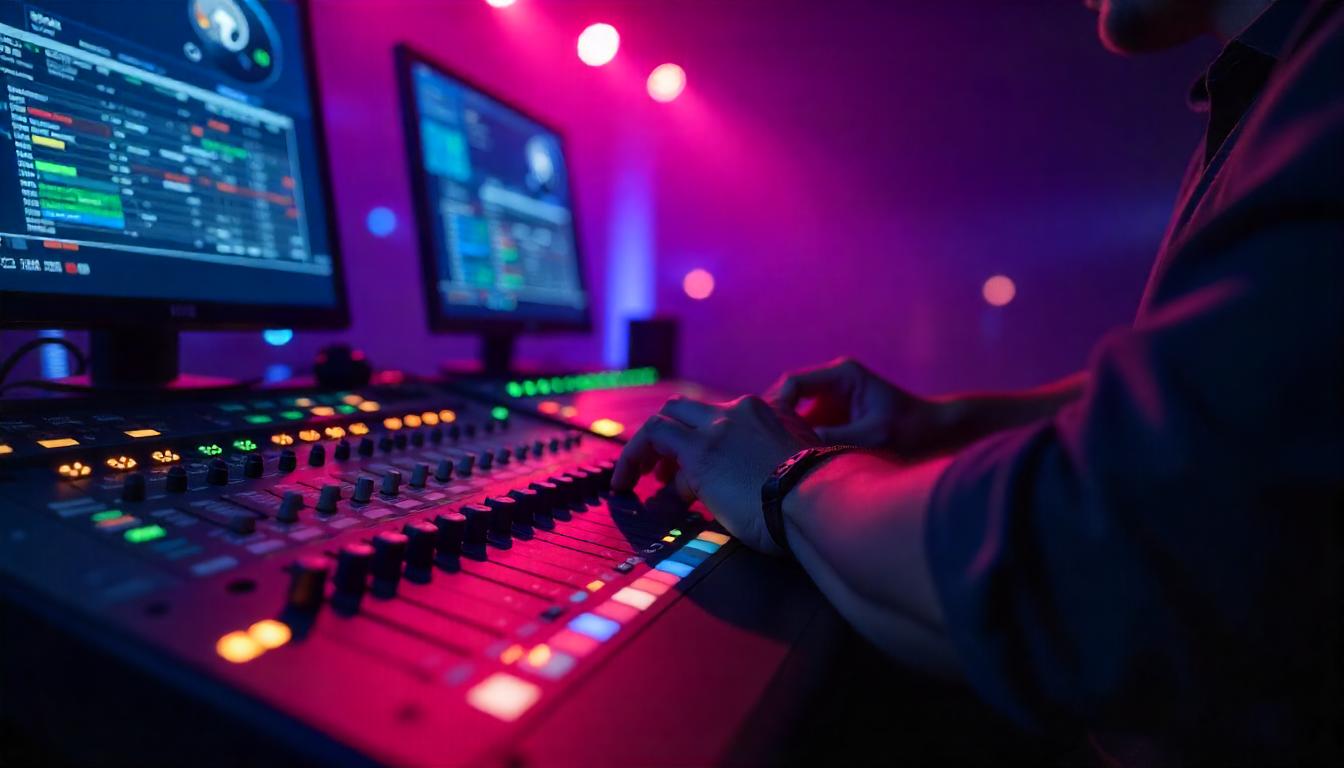 Solusi Pengaturan Lighting Panggung dengan Lighting Controller (DMX Console)
