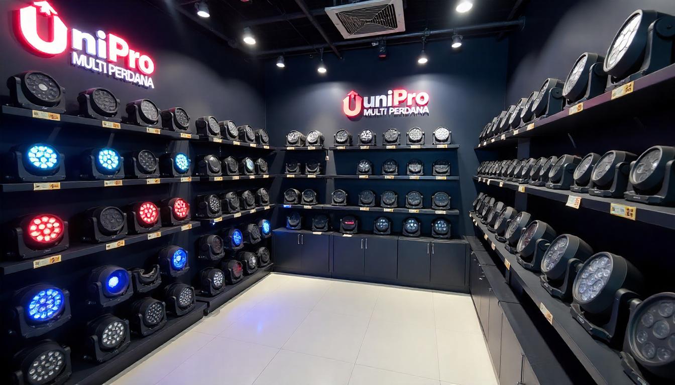 UniPro Multi Perdana Menyediakan Lampu Sokle Panggung Berkualitas Tinggi dan Terlengkap dengan Harga yang Lebih Ekonomis