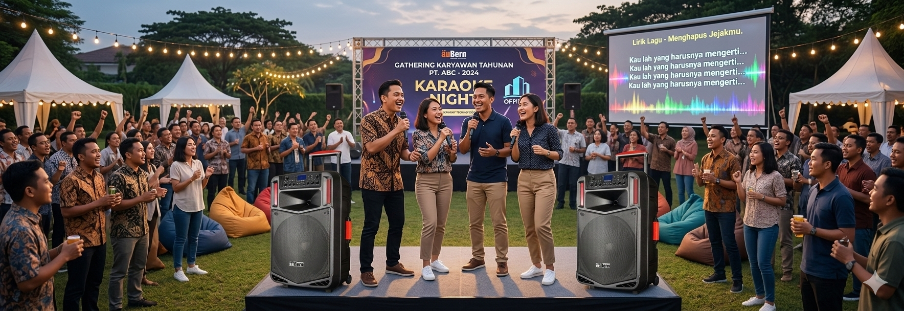 Aubern BE 12CXR Menjadi Rekomendasi Speaker Portable Murah dan Terbaik Karena Performa Audio Bertenaga untuk Acara Lebih Besar