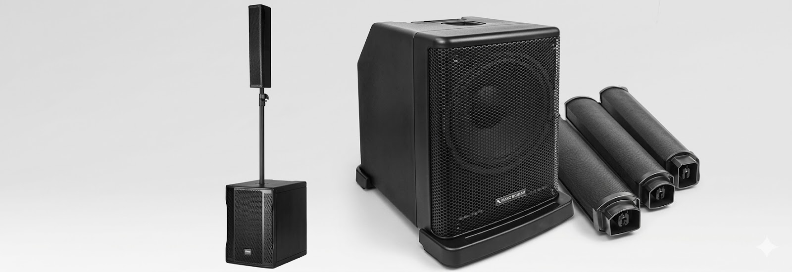 Aubern Column Array Speaker LK-600 PRO yang Dapat Bongkar Pasang Sesuai Kebutuhan sehingga Fleksibel dan Multiguna