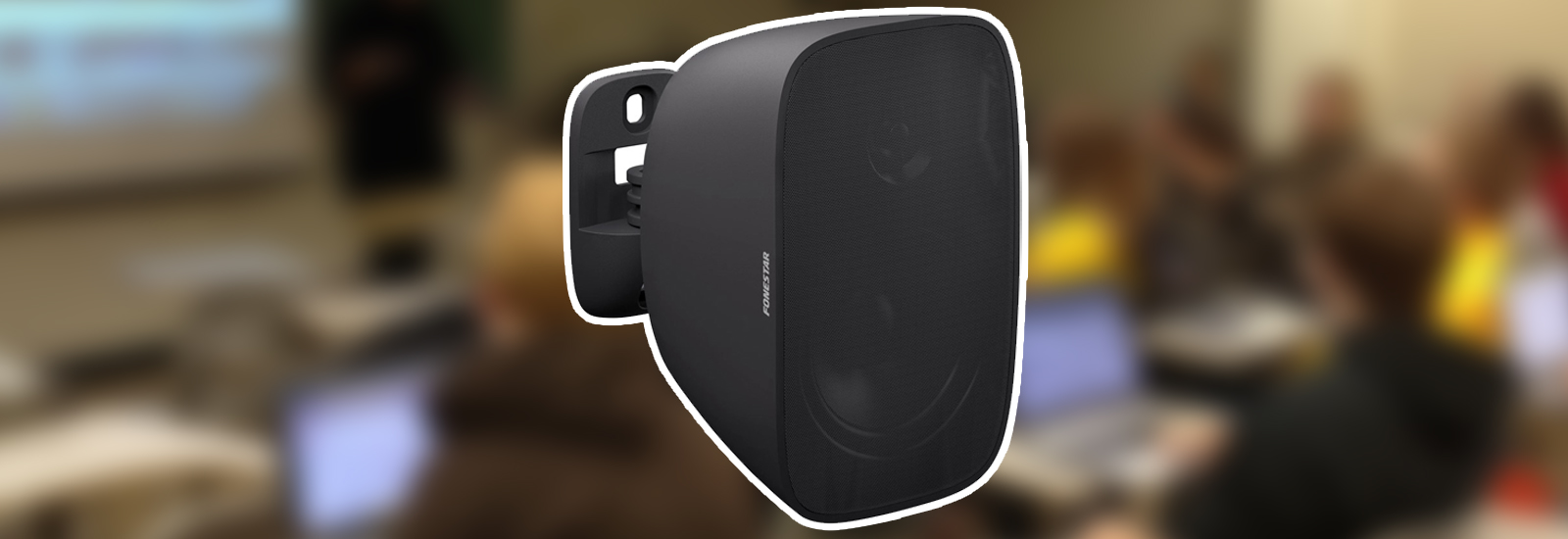 Fonestar Speaker SONORA 4-TB TN dapat Dipasang di Dinding Kelas sehingga Memberikan Audio Terbaik dalam Proses Belajar Mengajar