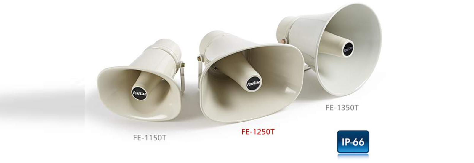 Horn Speaker Premium FONESTAR Exponential speaker FE-1250T