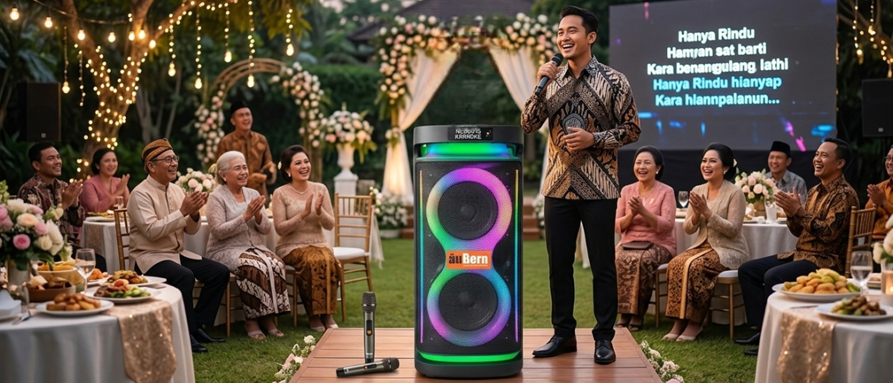 Speaker Onix dari Aubern jadi Pilihan Terbaik Kebutuhan Speaker Karaoke Portable